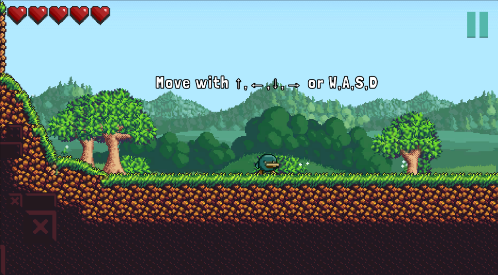 Ciroxyland Screenshot - Movement tutorial